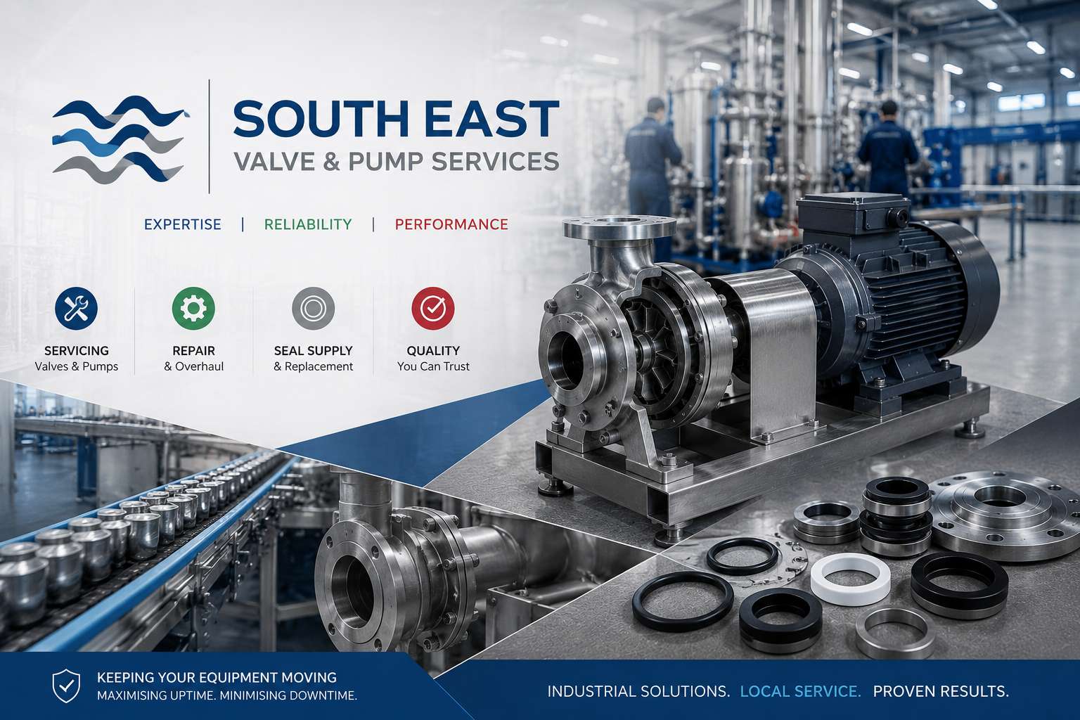 Our engineers at work - South East Valve and Pump Services